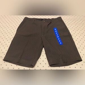 PEBBLE BEACH Shorts Mens 36 Black Dry-Luxe Performance Stretch Pockets NWT Golf